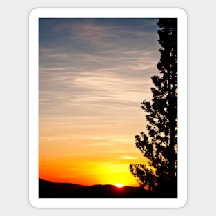 Rocky Mountain Sunrise - 1 Sticker